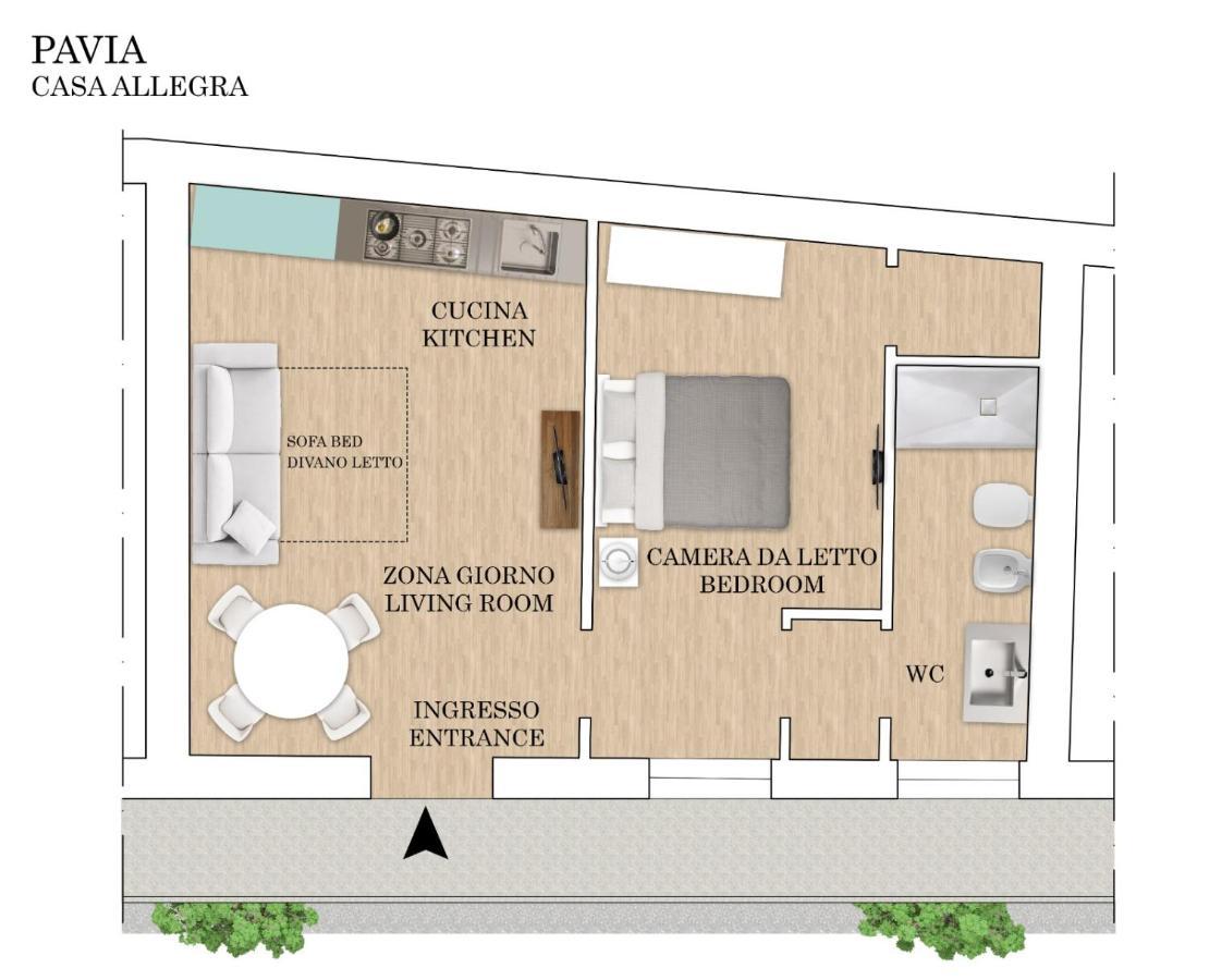 La Corte 48 - Pavia City - By Host4U Exterior foto